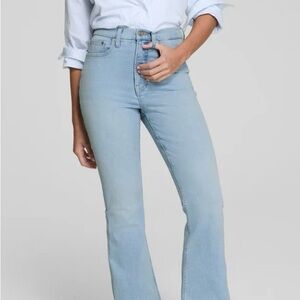 NWT SPANXsculpt™ ReDefineFlare Jeans Petite (30” insm) Tidal Blue (Size 6= a 4!)